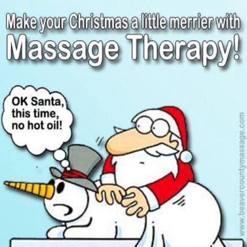 ask Santa for a massage chair