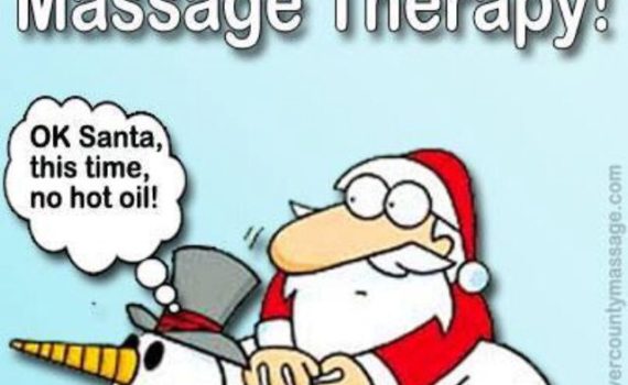 ask Santa for a massage chair