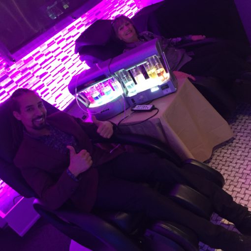 Electronic Massage Chair + Oxygen bar for Events