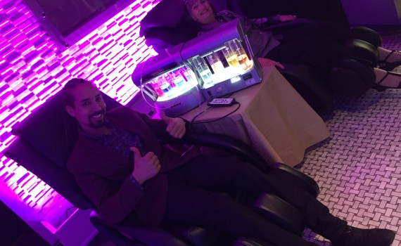 Electronic Massage Chair + Oxygen bar for Events