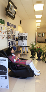 massage chairs wellness lounge for employee engagement