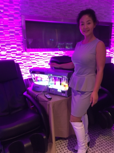 Electronic Massage Chair + Oxygen bar for Events